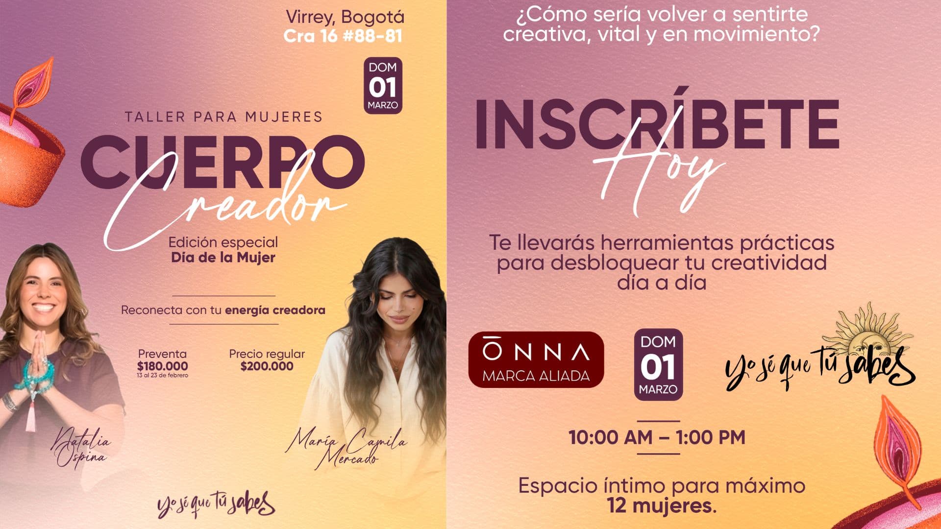 Banner Image taller Workshop Cuerpo Creador